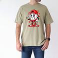 Baseball Ice Cream Valentine Dripping Game Day Men Boys Kids Men's Comfort Colors T-Shirt Khaki Baseball Ice Cream Valentine Dripping Game Day Men Boys Kids Men's Comfort Colors T-Shirt Khaki