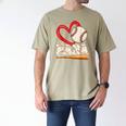 Baseball Nana Baseball Heart Family Matching Men's Comfort Colors T-Shirt Khaki Baseball Nana Baseball Heart Family Matching Men's Comfort Colors T-Shirt Khaki