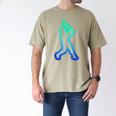 Baseball Player Graphic Men's Comfort Colors T-Shirt Khaki