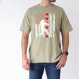 Baseball Silhouette Heart USA Flag Hearts American Boys Kids Men's Comfort Colors T-Shirt Khaki Baseball Silhouette Heart USA Flag Hearts American Boys Kids Men's Comfort Colors T-Shirt Khaki