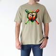 Baseball Six Seven 67 Meme Ice Cream Drip Xmas Men Women Men's Comfort Colors T-Shirt Khaki