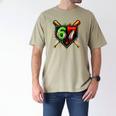 Baseball Six Seven 67 Meme Ice Cream Drip Xmas Women Men Men's Comfort Colors T-Shirt Khaki Baseball Six Seven 67 Meme Ice Cream Drip Xmas Women Men Men's Comfort Colors T-Shirt Khaki