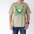Baseball St Patricks Day Boys Girls Men Women Shamrock Green Men's Comfort Colors T-Shirt Khaki Baseball St Patricks Day Boys Girls Men Women Shamrock Green Men's Comfort Colors T-Shirt Khaki