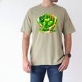 Baseball St Patricks Day Carnival Party Ice Cream Drip Boys Men's Comfort Colors T-Shirt Khaki Baseball St Patricks Day Carnival Party Ice Cream Drip Boys Men's Comfort Colors T-Shirt Khaki