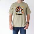 Baseball Turkey 67 Meme Thanksgiving For Boys Toddlers Kid Men's Comfort Colors T-Shirt Khaki