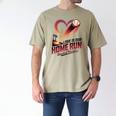 Baseball Valentine Love Is Our Home Run Apparel Men's Comfort Colors T-Shirt Khaki