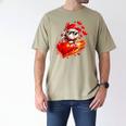 Baseball Valentine's Day Drip Ice Cream Team Men's Comfort Colors T-Shirt Khaki Baseball Valentine's Day Drip Ice Cream Team Men's Comfort Colors T-Shirt Khaki