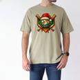 Baseball Xmas Christmas Baseball Ice Cream Drip Boys Men's Comfort Colors T-Shirt Khaki Baseball Xmas Christmas Baseball Ice Cream Drip Boys Men's Comfort Colors T-Shirt Khaki