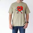 Boy Valentines Day Heart Love Baseball Boys Men Kids Men's Comfort Colors T-Shirt Khaki Boy Valentines Day Heart Love Baseball Boys Men Kids Men's Comfort Colors T-Shirt Khaki