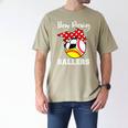 Busy Raising Ballers Baseball Softball Soccer Mom Premium Tri-Blend Men's Comfort Colors T-Shirt Khaki