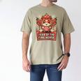 Chinese New Year 2026 Fire Horse Celebration Raglan Baseball Tee Men's Comfort Colors T-Shirt Khaki