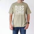 Dibs On The Baseball Coach Wife Girlfriend Men's Comfort Colors T-Shirt Khaki Dibs On The Baseball Coach Wife Girlfriend Men's Comfort Colors T-Shirt Khaki