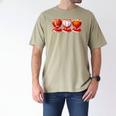Drip Valentines Day Basketball Baseball Football Boy Men Kid Men's Comfort Colors T-Shirt Khaki Drip Valentines Day Basketball Baseball Football Boy Men Kid Men's Comfort Colors T-Shirt Khaki