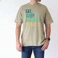 Eat Sleep Baseball Repeat Baseball Player Baseball Men's Comfort Colors T-Shirt Khaki Eat Sleep Baseball Repeat Baseball Player Baseball Men's Comfort Colors T-Shirt Khaki