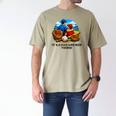 Father Son Baseball Father's Day Men's Comfort Colors T-Shirt Khaki