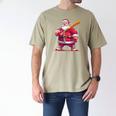 Festive Baseball Bat Costume For Adults And Kids Men's Comfort Colors T-Shirt Khaki Festive Baseball Bat Costume For Adults And Kids Men's Comfort Colors T-Shirt Khaki