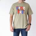 Game Day Baseball Lover Field Day Men Women Kid Men's Comfort Colors T-Shirt Khaki