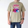 Game Kindergarten Baseball Ice Cream Drip On Back To School Men's Comfort Colors T-Shirt Khaki Game Kindergarten Baseball Ice Cream Drip On Back To School Men's Comfort Colors T-Shirt Khaki