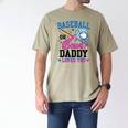 Gender Reveal Baseball Or Bows Daddy Loves You Men's Comfort Colors T-Shirt Khaki Gender Reveal Baseball Or Bows Daddy Loves You Men's Comfort Colors T-Shirt Khaki