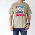 HUGvyn 100 Days Of School Baseball Ice Cream Teacher Student Men's Comfort Colors T-Shirt Khaki HUGvyn 100 Days Of School Baseball Ice Cream Teacher Student Men's Comfort Colors T-Shirt Khaki