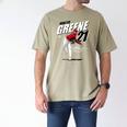 Hunter Greene Cincinnati MLB Baseball Players MLBHGR204M Men's Comfort Colors T-Shirt Khaki Hunter Greene Cincinnati MLB Baseball Players MLBHGR204M Men's Comfort Colors T-Shirt Khaki