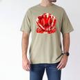 Ice Cream Drip Heart Valentines Day Baseball Boys Youth Kids Men's Comfort Colors T-Shirt Khaki Ice Cream Drip Heart Valentines Day Baseball Boys Youth Kids Men's Comfort Colors T-Shirt Khaki