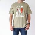It's My 8th Birthday Baseball Football Heart 8 Year Old Men's Comfort Colors T-Shirt Khaki It's My 8th Birthday Baseball Football Heart 8 Year Old Men's Comfort Colors T-Shirt Khaki