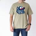 Jarrell Storm Chasers Baseball Big Logo Men's Comfort Colors T-Shirt Khaki