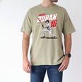 Jarren Duran Boston MLB Baseball Players MLBJDU204M Men's Comfort Colors T-Shirt Khaki Jarren Duran Boston MLB Baseball Players MLBJDU204M Men's Comfort Colors T-Shirt Khaki