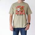 I Just Hit 100 Days Of School Baseball 100th Day Teacher Kid Men's Comfort Colors T-Shirt Khaki I Just Hit 100 Days Of School Baseball 100th Day Teacher Kid Men's Comfort Colors T-Shirt Khaki