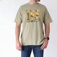 I Just Hit 100 Days Of School Baseball Teacher Student Retro Men's Comfort Colors T-Shirt Khaki I Just Hit 100 Days Of School Baseball Teacher Student Retro Men's Comfort Colors T-Shirt Khaki