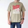 Kids Stealing Hearts Cute Baseball Boys Men's Comfort Colors T-Shirt Khaki Kids Stealing Hearts Cute Baseball Boys Men's Comfort Colors T-Shirt Khaki