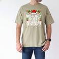 Most Likely To Play Baseball With Santa Christmas Baseball Men's Comfort Colors T-Shirt Khaki Most Likely To Play Baseball With Santa Christmas Baseball Men's Comfort Colors T-Shirt Khaki