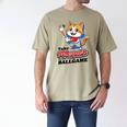 Take Meowt To The Ball Game Tee Slugger Cat Baseball Men's Comfort Colors T-Shirt Khaki
