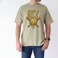 Number 67 Baseball Drip Camo Six Seven Meme Boys Kids Men's Comfort Colors T-Shirt Khaki Number 67 Baseball Drip Camo Six Seven Meme Boys Kids Men's Comfort Colors T-Shirt Khaki