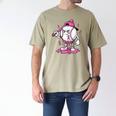 Pink Ribbon Baseball Breast Cancer Awareness Men's Comfort Colors T-Shirt Khaki Pink Ribbon Baseball Breast Cancer Awareness Men's Comfort Colors T-Shirt Khaki