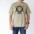 Proud Baseball Dad Men's Comfort Colors T-Shirt Khaki Proud Baseball Dad Men's Comfort Colors T-Shirt Khaki