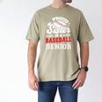 Proud Sister Of A Baseball Senior Class Of 2026 Graduation Men's Comfort Colors T-Shirt Khaki Proud Sister Of A Baseball Senior Class Of 2026 Graduation Men's Comfort Colors T-Shirt Khaki