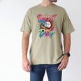 Respect The Drip Baseball Drip Glove Youth Boys Girls Player Men's Comfort Colors T-Shirt Khaki