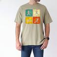 Retro Style Baseball Lover Playing Men Women Kids Baseball Men's Comfort Colors T-Shirt Khaki Retro Style Baseball Lover Playing Men Women Kids Baseball Men's Comfort Colors T-Shirt Khaki