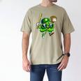 Shamrock Lucky Clover Baseball Patricks Day Family Matching Men's Comfort Colors T-Shirt Khaki Shamrock Lucky Clover Baseball Patricks Day Family Matching Men's Comfort Colors T-Shirt Khaki