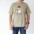 Six Seven 67 Baseball Cat Birthday Men Kids Boys Men's Comfort Colors T-Shirt Khaki Six Seven 67 Baseball Cat Birthday Men Kids Boys Men's Comfort Colors T-Shirt Khaki
