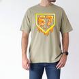 Six Seven 67 Meme Gen Alpha Slang Baseball 101 Men's Comfort Colors T-Shirt Khaki Six Seven 67 Meme Gen Alpha Slang Baseball 101 Men's Comfort Colors T-Shirt Khaki