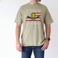 Softball Dad Like a Baseball Dad But Bigger Balls Father Day Premium Men's Comfort Colors T-Shirt Khaki Softball Dad Like a Baseball Dad But Bigger Balls Father Day Premium Men's Comfort Colors T-Shirt Khaki