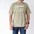 Sport Definition Baseball Soccer Benchwarmer Blues Men's Comfort Colors T-Shirt Khaki Sport Definition Baseball Soccer Benchwarmer Blues Men's Comfort Colors T-Shirt Khaki