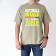 Sports For Softball And Baseball Dad Premium Men's Comfort Colors T-Shirt Khaki Sports For Softball And Baseball Dad Premium Men's Comfort Colors T-Shirt Khaki
