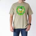 St Patrick Day Baseball Drip Ice Cream Baseball Home Plate Men's Comfort Colors T-Shirt Khaki St Patrick Day Baseball Drip Ice Cream Baseball Home Plate Men's Comfort Colors T-Shirt Khaki