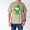 St Patrick Day Baseball Drip Ice Cream Baseball Men's Comfort Colors T-Shirt Khaki St Patrick Day Baseball Drip Ice Cream Baseball Men's Comfort Colors T-Shirt Khaki