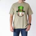 St Patricks Day Baseball Player Leprechaun Hat Men Boys Kids Men's Comfort Colors T-Shirt Khaki St Patricks Day Baseball Player Leprechaun Hat Men Boys Kids Men's Comfort Colors T-Shirt Khaki