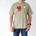 Valentine Baseball Heart Sport Valentines Day Men Boys Kids Men's Comfort Colors T-Shirt Khaki Valentine Baseball Heart Sport Valentines Day Men Boys Kids Men's Comfort Colors T-Shirt Khaki